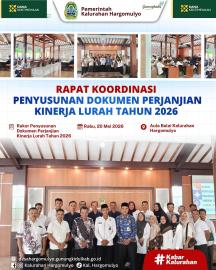 RAKOR PENYUSUNAN DOKUMEN PERJANJIAN KINERJA LURAH TAHUN 2026